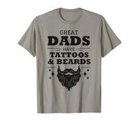 Les grands papas ont des tatouages et des barbes pour la fête des pères amusante T-Shirt