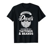 Les grands papas ont des tatouages et des barbes pour la fête des pères amusante T-Shirt
