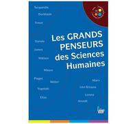 Les Grands penseurs des sciences humaines