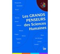 Les Grands Penseurs Des Sciences Humaines
