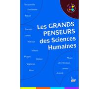 Les Grands penseurs des sciences humaines - Collectif - Sciences Humaines Eds - broché - Essai