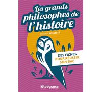 Les grands philosophes de l'histoire Des fiches pour réussir son bac - Sylvain Bosselet - Studyrama Eds - broché - Scolaire / Universitaire