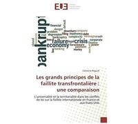 Les Grands Principes De La Faillite Transfrontalière : Une Comparaison