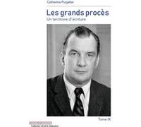 Les grands procès - Tome 9 Catherine Puigelier (Auteur)