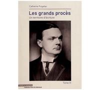 Les Grands Procès - Un Territoire D'écriture Tome 6