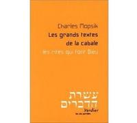 Les grands textes de la cabale Charles Mopsik (Auteur)