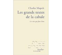 Les grands textes de la cabale Charles Mopsik (Auteur)