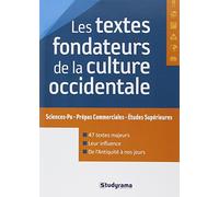 Les grands textes fondateurs de la culture occidentale