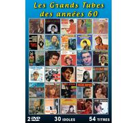 Les Grands Tubes Des Années 60 - 30 Idoles - 54 Titres - 2 Dvd