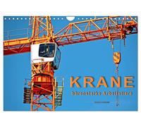 Les grues - des bêtes de somme à la force d'un ours, Version française (Calendrier mural 2026 DIN A4 portrait), Calendrier CALVENDO mensuel