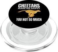Les guépards me rendent Heureuse, tu n'es Pas si drôle PopSockets PopGrip pour MagSafe