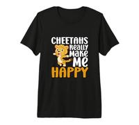 Les guépards me rendent Heureuse, tu n'es Pas si drôle T-Shirt Haut de Gamme