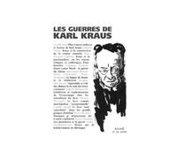 Les guerres de Karl Kraus Tome 35 -36 - Collectif - Agone - broché - Revue