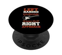 Les guitaristes gauchers Ont la Bonne Approche PopSockets PopGrip Adhésif