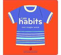 Les habits - Mon imagier animé - dès 1 an