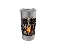 Les haches de combat Dark Demon Skull ne sont pas 4 entièrement fantastiques Gobelet isotherme en acier inoxydable double paroi