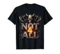 Les haches de Combat Dark Demon Skull ne sont Pas 4 entièrement fantastiques T-Shirt