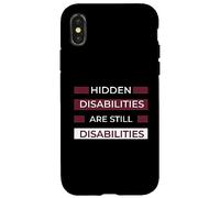 Les handicaps cachés sont Toujours sensibilisés aux handicaps Coque pour iPhone X/XS