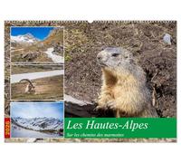 Les Hautes-Alpes sur les chemins des marmottes (Calendrier mural 2026 DIN A2 vertical), CALVENDO calendrier mensuel: A la découverte des chemins des Heutes-Alpes