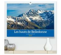 Les hauts de Belledonne les Alpes vues du ciel (Calendrier mural haut de gamme 2027 DIN A2 vertical), CALVENDO calendrier mensuel: Découverte des Alpes en survolant le massif de Belledonne
