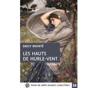 Les hauts de hurle-vent (2 volumes) Grands caractères, édition accessible pour les malvoyants - Emily Brontë - Voir De Pres - Coffret - Roman