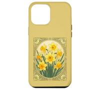 Les hérauts de la Jonquille printanière, Fleur de Naissance de Mars Coque pour iPhone 12 Pro Max