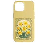 Les hérauts de la Jonquille printanière, Fleur de Naissance de Mars Coque pour iPhone 15