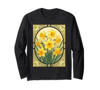 Les hérauts de la Jonquille printanière, Fleur de Naissance de Mars Manche Longue