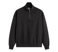 Les Héritiers - Logo Quarter Zip - Homme - Sweatshirts et sweats à capuche - Noir - Taille: L