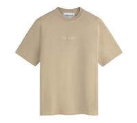 Les Héritiers - Roots Tee - Homme - Tops - Beige - Taille: M