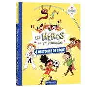 Les héros de 1re primaire – 4 histoires de sport – Auzou