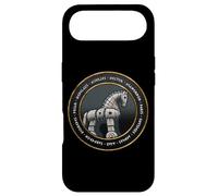 Les héros de la Guerre de Troie de l'histoire Grecque de Coque pour iPhone Air