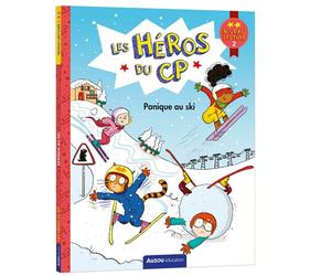 Les heros du cp - panique au ski niveau 2 - Alexia Romatif Wicke - Auzou Philippe Eds - broché - Scolaire / Universitaire