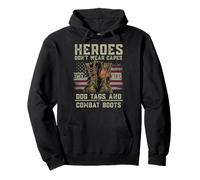 Les héros ne Portent Pas de Capes, Ils Portent des plaques d'identité et des Bottes de Combat Sweat à Capuche