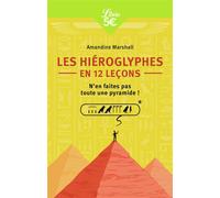 Les Hiéroglyphes en 12 leçons N'en faites pas toute une pyramide ! - Amandine Marshall - Librio - Poche - Etude