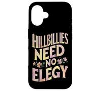 Les Hillbillies n'ont Pas Besoin d'un Design Elegy Groovy Coque pour iPhone 16