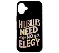 Les Hillbillies n'ont Pas Besoin d'un Design Elegy Groovy Coque pour iPhone 16 Plus