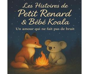 Les histoires de petit renard et bébé koala: Un amour qui ne fait pas de bruit