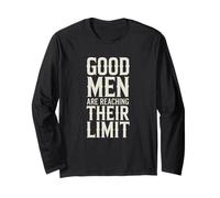 Les Hommes Bons atteignent Leurs limites valeurs Traditionnelles Manche Longue