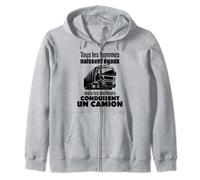 Les hommes égaux naissent meilleurs conduisent un camion Sweat à Capuche