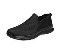 Les Hommes Les Chaussures_Baskets À Confort Orthopédique Pourhomme_Baskets Respirantes pour Hommes Chaussure De Marche Homme Ete sans Lacet Chaussures Orthopédiques Confortable Légère Sneakers