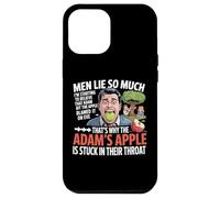 Les Hommes mentent Tellement Que Je Commence à Croire qu'Adam a mordu Apple Coque pour iPhone 12 Pro Max