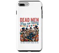 Les Hommes Morts ne paient Pas d'impôts - Día de Los Muertos Libertarian Coque pour iPhone 7 Plus/8 Plus
