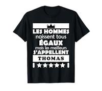 les hommes naissent tous égaux mais les meilleurs THOMAS T-Shirt