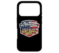 Les Hommes ne sont égaux Que Les Meilleurs Deviennent des Agents des Services Secrets Coque pour iPhone 17 Pro