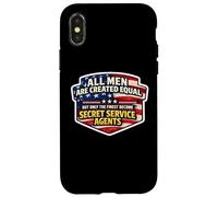 Les Hommes ne sont égaux Que Les Meilleurs Deviennent des Agents des Services Secrets Coque pour iPhone X/XS