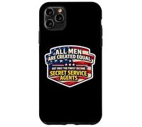 Les Hommes ne sont égaux Que Les Meilleurs Deviennent des Agents des Services Secrets Coque pour iPhone 11 Pro Max
