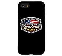Les Hommes ne sont égaux Que Les Meilleurs Deviennent des Agents des Services Secrets Coque pour iPhone SE (2020) / 7/8