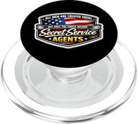 Les Hommes ne sont égaux Que Les Meilleurs Deviennent des Agents des Services Secrets PopSockets PopGrip pour MagSafe