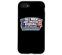 Les Hommes Ont été créés égaux, Les Meilleurs sont devenus officiers de Police des États-Unis Coque pour iPhone SE (2020) / 7/8